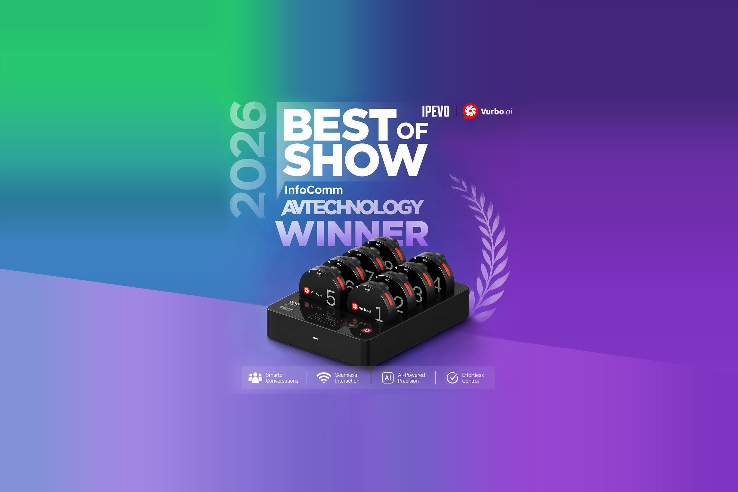 VOCAL TRANSCRIBER 8 が「Best of Show 2026」を受賞